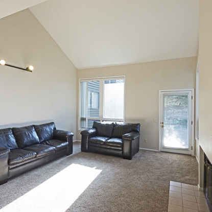 Living Room & Kitchen After